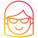 Cool Girl  Icon
