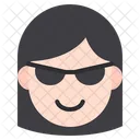 Cool Girl  Icon