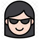 Cool Girl  Icon