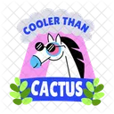 Cool Horse Pet Animal Icon