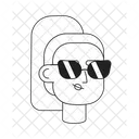 Side Chic Cool Icon