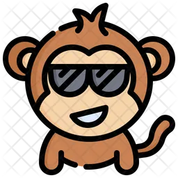 Cool Monkey  Icon