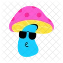 Cool Mushroom Mushroom Face Mushroom Food アイコン