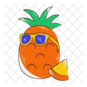 Cool Pineapple Pineapple Sunglasses Pineapple Symbol