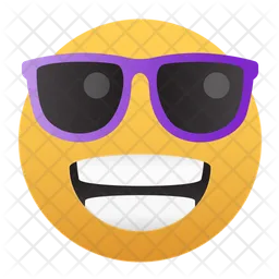 Cool Smile Emoji Icon