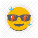 Cool Eyeglass Emoji Icon