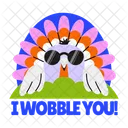 Cool Turkey Bird Pet Icon
