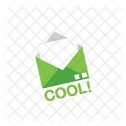 Cool work sticker  Icon