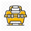 Cooler Beverages Camping Icon