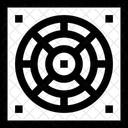 Cooler Barcodescanner Bluray Icon