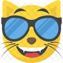 Cool Sonnenbrille Emoji Icon