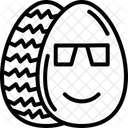 Cooles Osterei  Symbol