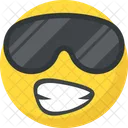 Cool Sonnenbrille Emoji Symbol