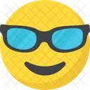 Cool Sonnenbrille Emoji Symbol