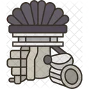 Cooling System Radiator Icon