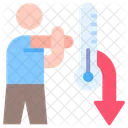 Cooling Down Activity Decrease Icon