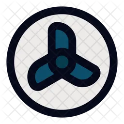 Cooling Fan  Icon