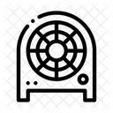 Fan Heater Heating Icon