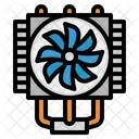 Cooling Fan  Icon