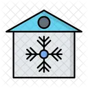 Ice House House Winter Icon