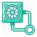 Cooling System Liquid Cooling Radiator Icon