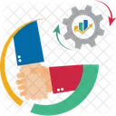 Asociacion Negocios Y Finanzas Interaccion Icon