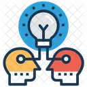 Idea Sharing Development Icon