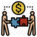Cooperation Economics Money Icon