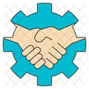 Cooperation Partnership Collaboration Icon