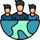 Cooperation Group Management Icon