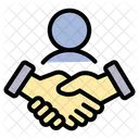 Cooperation Teamwork Business Icon