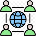Cooperation Connection Networking Icon