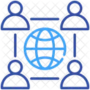 Cooperation Connection Networking Icon