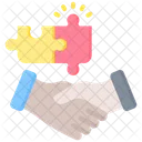 Cooperation Partnership Agreement Icon