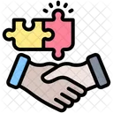 Cooperation Partnership Agreement Icon
