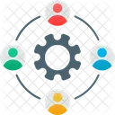 Collaboration Cooperation Teamwork Icon