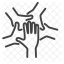 Cooperation Teamwork Team Icon
