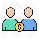 Cooperation Teamwork Business Icon