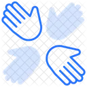Cooperation Teamwork Business Icon