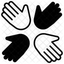 Cooperation Teamwork Business Icon