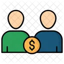 Cooperation Teamwork Business Icon