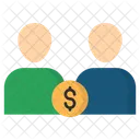 Cooperation Teamwork Business Icon