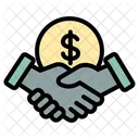 Cooperation Teamwork Business Icon