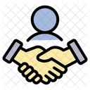 Cooperation Teamwork Business Icon