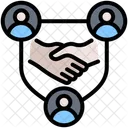 Cooperative Accord Accord Icône