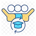 Education Graduation Studying Icon