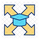 Graduation Education Academic Icon