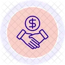 Cooperative Venture Line Icon Icon