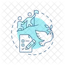 Coordinación de voluntarios  Icono