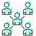 Coordinated Effort Color Shadow Thinline Icon アイコン